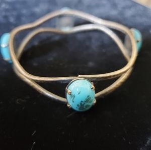 Arts & Crafts Style Art Glass Bracelet Vintage